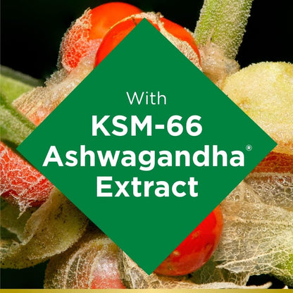 Nature's Bounty Gomitas Ashwagandha KSM-66 , 300 mg  60 gomitas