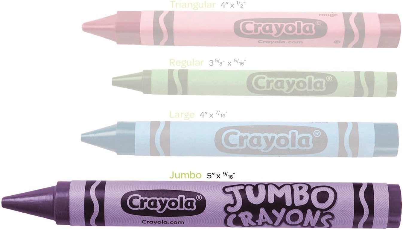 Crayones jumbo Crayola 16 unidades