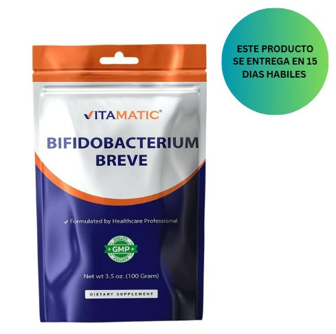 Vitamatic Bifidobacterium Breve Probiotic Powder - 100gr