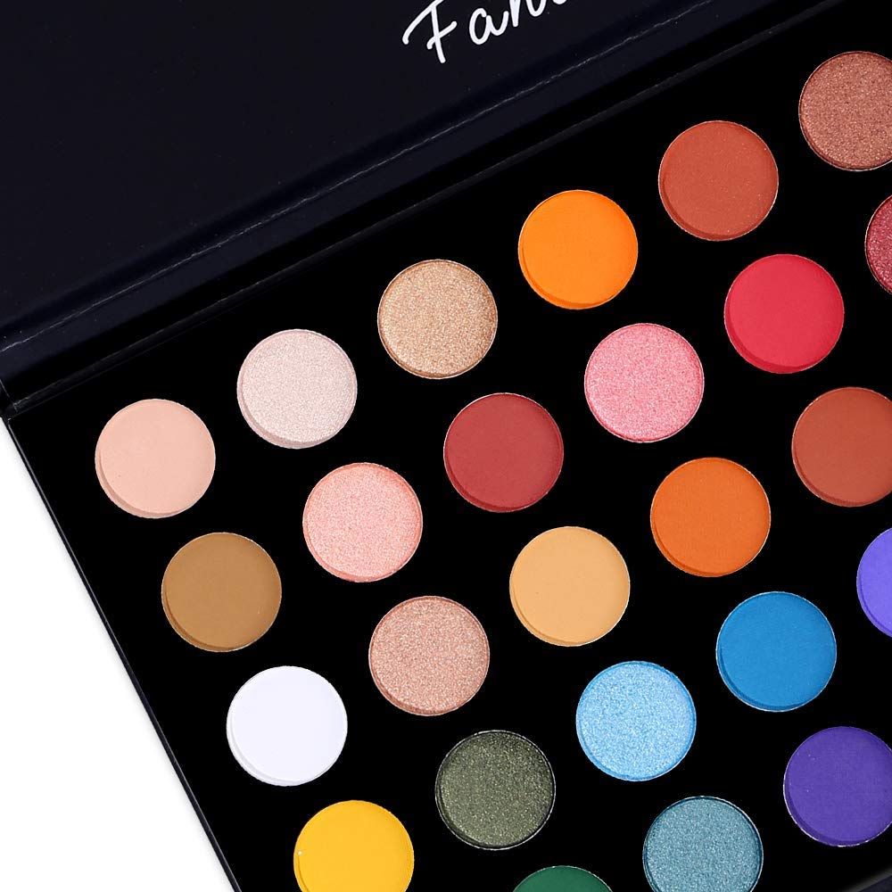 Ruoxi PRISM MAKEUP FANTASY CHANGEABLE Paleta de sombra de ojos profesional 40 colores