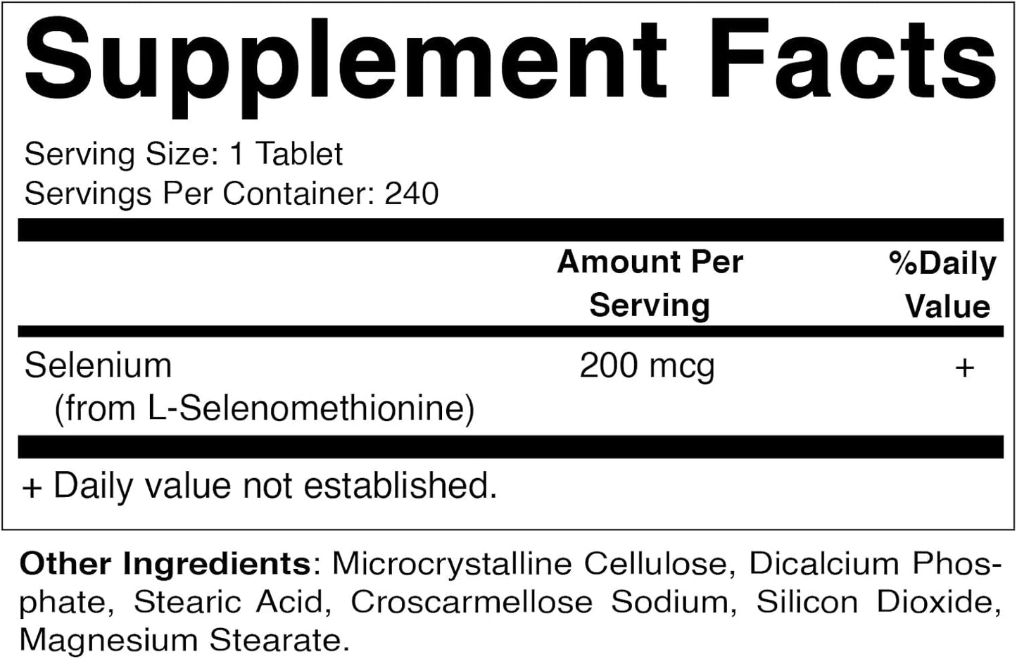 Vitamatic - Selenium 200mcg, 240 tabletas