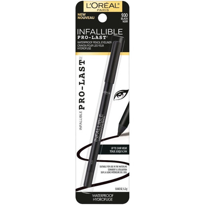 Delineador de ojos impermeable Infallible Pro-Last L'Oreal 930 black noir