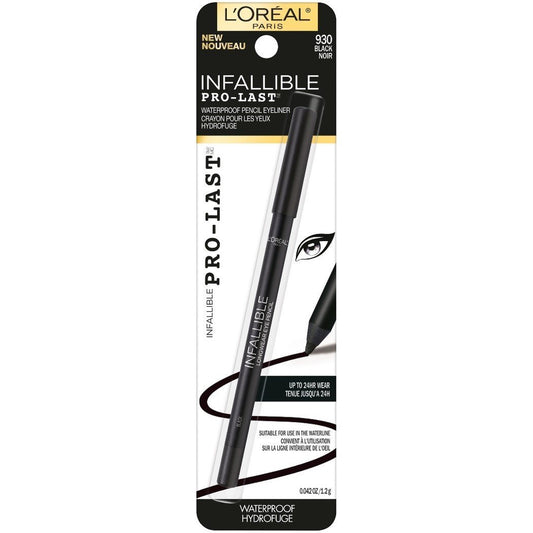 Delineador de ojos impermeable Infallible Pro-Last L'Oreal 930 black noir