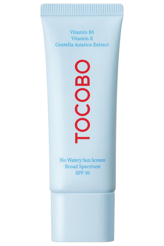 Bio Watery Sunscreen SPF 50 - Crema solar coreana de amplio espectro con ácido hialurónico, 40ml