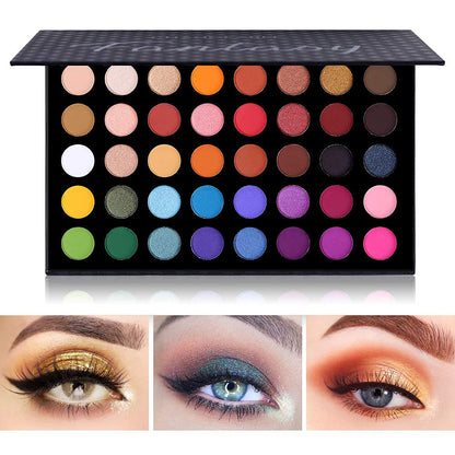 Ruoxi PRISM MAKEUP FANTASY CHANGEABLE Paleta de sombra de ojos profesional 40 colores