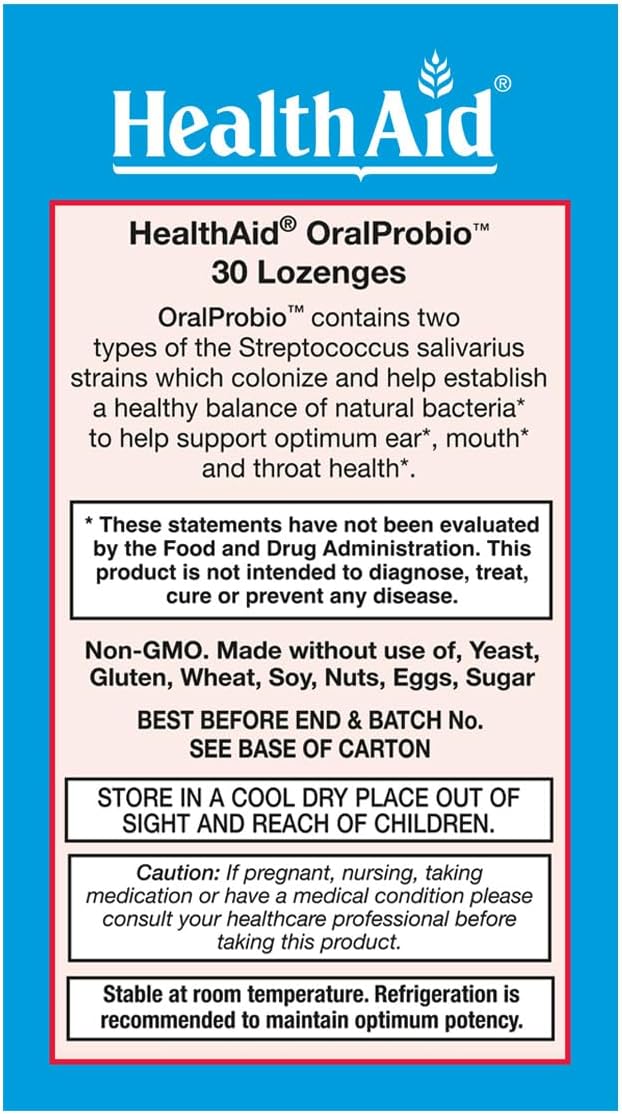 OralProbio - Tabletas masticables de 30 unidades