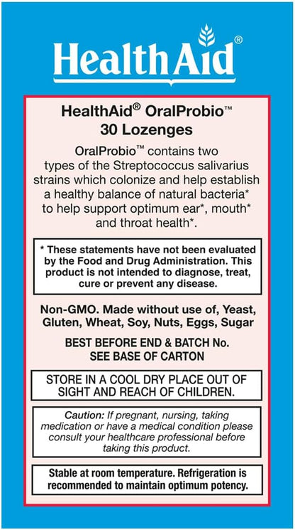 OralProbio - Tabletas masticables de 30 unidades