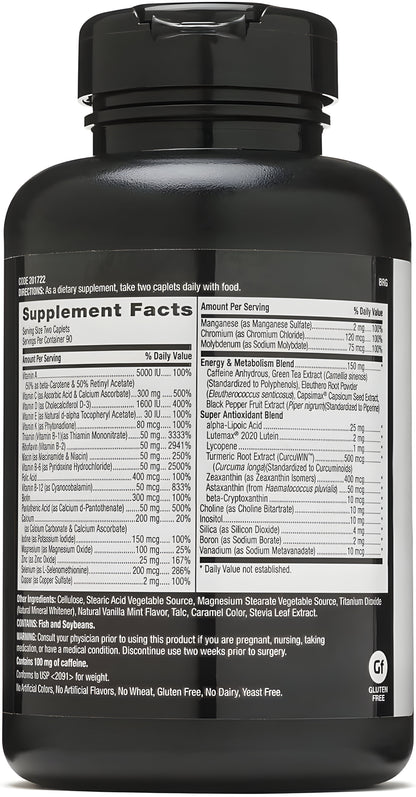 Mega Men Energia y  Metabolismo GNC - caps