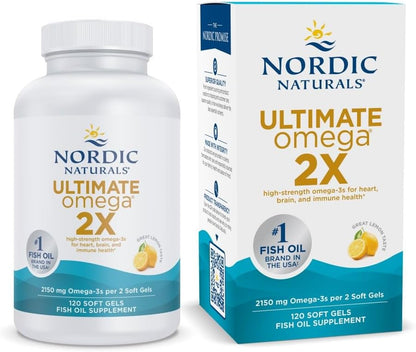 Nordic Naturals - Ultimate Omega 2X, 2150mg - 120 capsulas