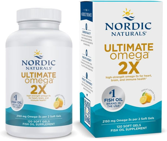 Nordic Naturals - Ultimate Omega 2X, 2150mg - 120 capsulas