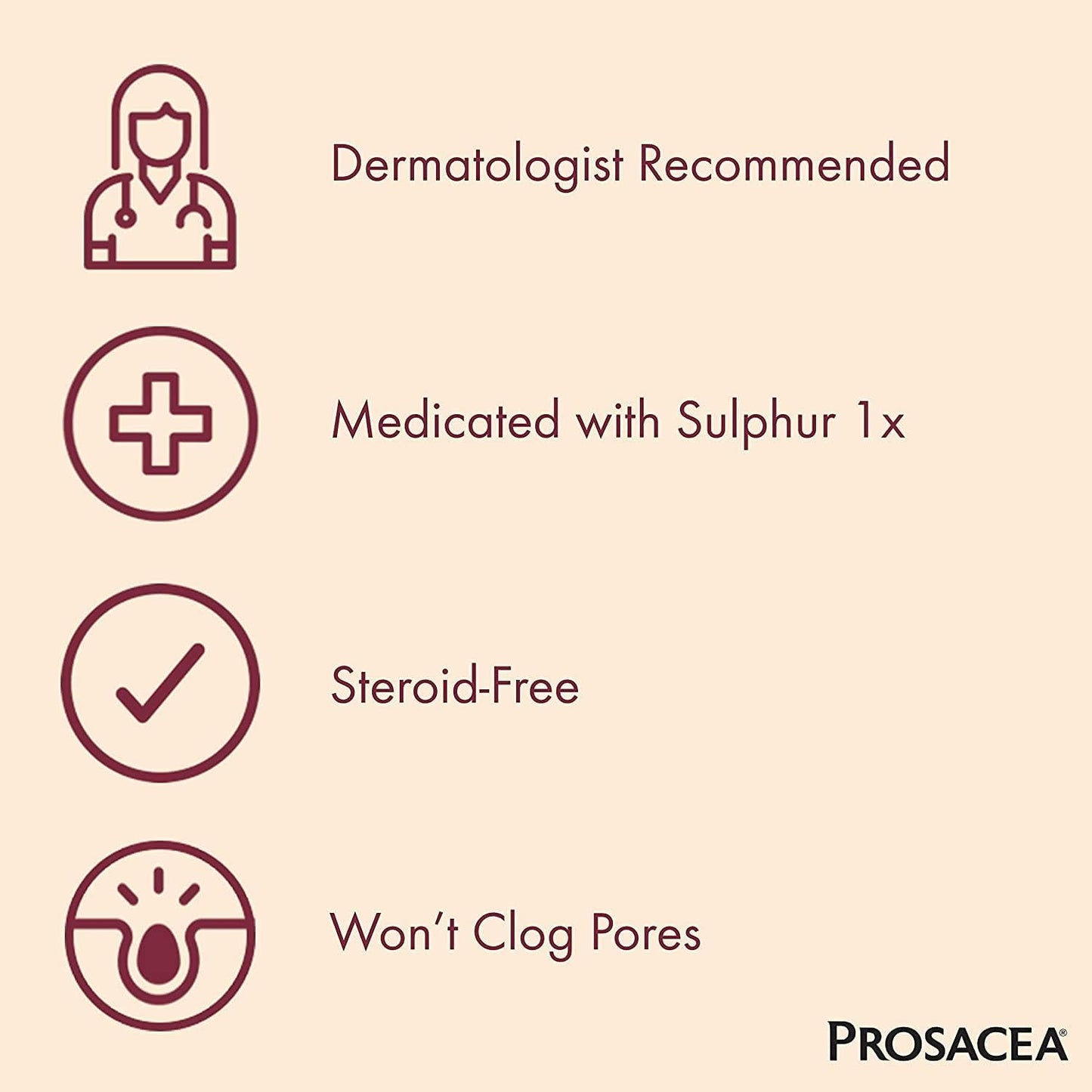 Prosacea En Gel Control Rosacea Medicado 0,75 Oz (21,25 Gr)