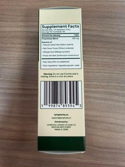 Gotas de drenaje linfático para aliviar la hinchazón y deshinchar, 59ml