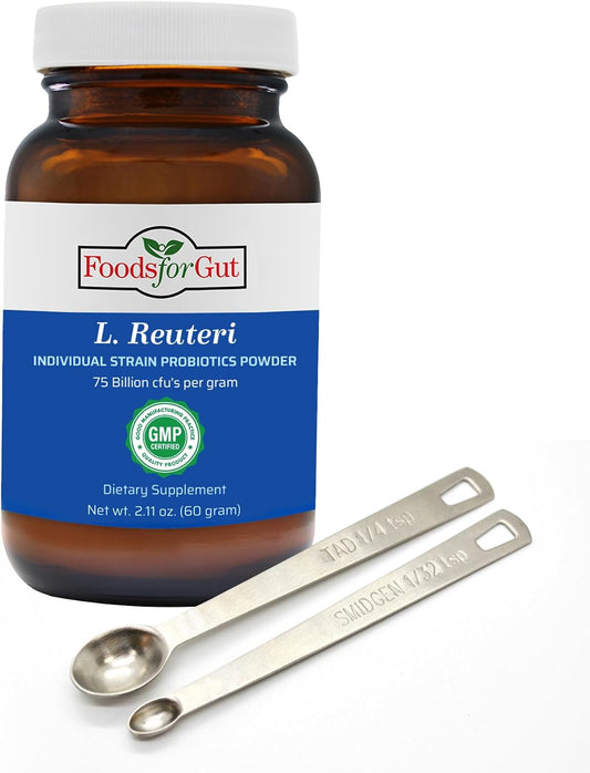 Lactobacillus Reuteri Probiotic Powder 75 mil millones de ufc  | 60 gr