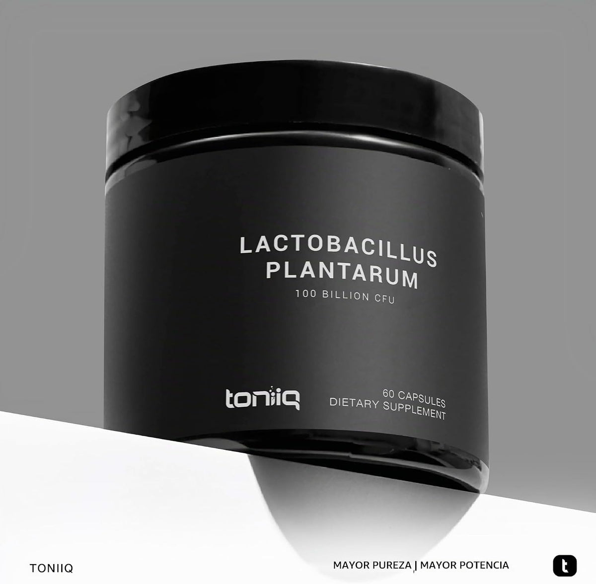 Toniiq Lactobacillus Plantarum - 100 mil millones de UFC, 60 Capsulas