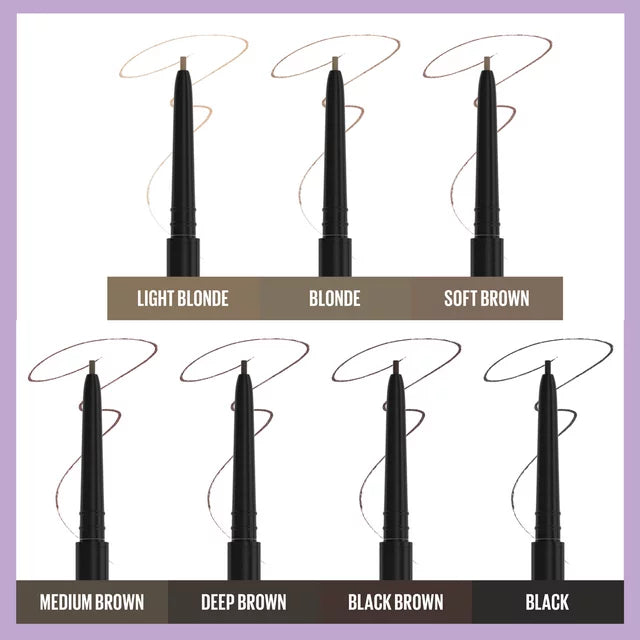 Maybelline Express Brow Ultra Slim Pincel para cejas - 260 Deep Brown