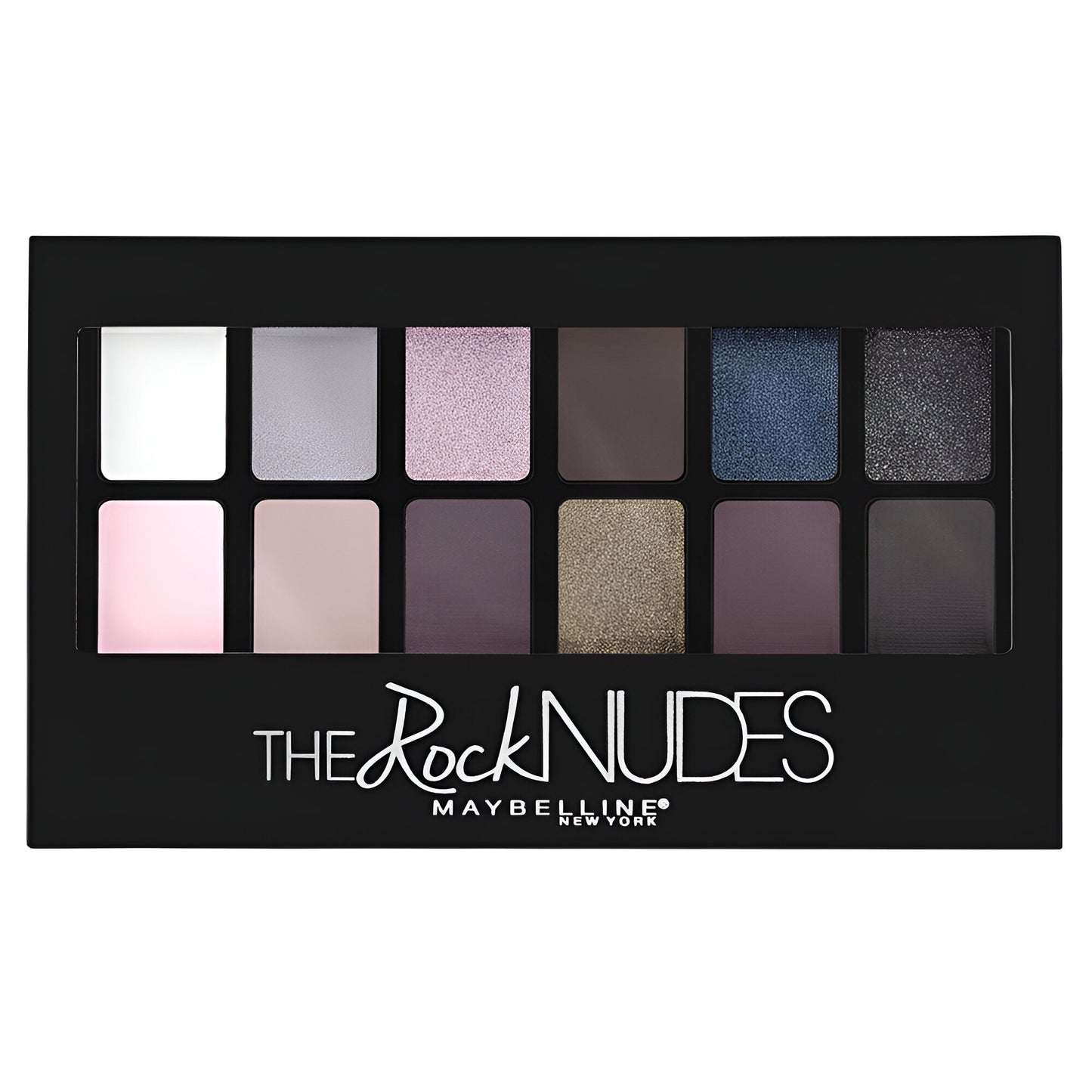 Maybelline New York The Rock Nudes Paleta - 12 colores