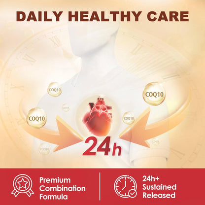 Dr. Foster CoQ10 400mg, PQQ, Omega 3 y vitamina E,  energía cardíaca y celular, 120 softgels