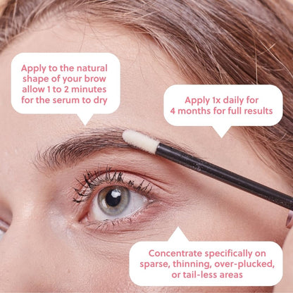 ForBrow - Suero de crecimiento de cejas para cejas más gruesas 3ml