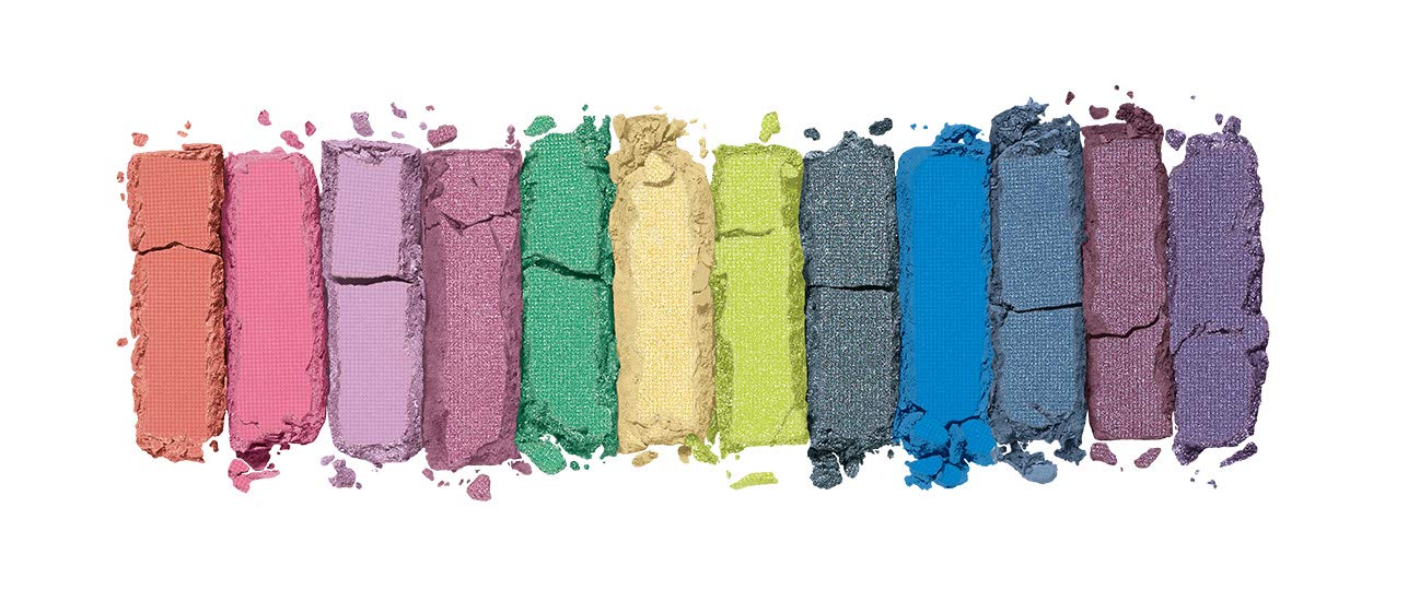 Rimmel London Magnif'Eyes Paleta de sombras de ojos, 12 tonos, fórmula mezclable, versátil