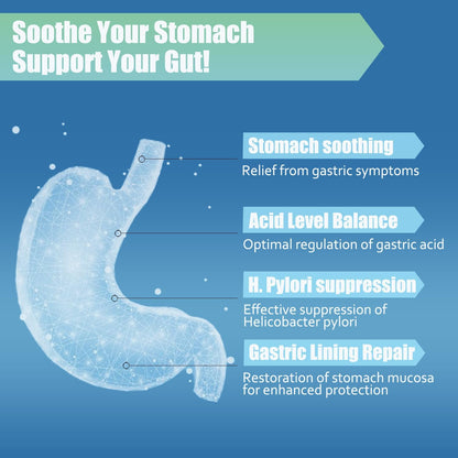 Soomio - H.Pylori Support Probiotic 100 mil millones 120capsulas