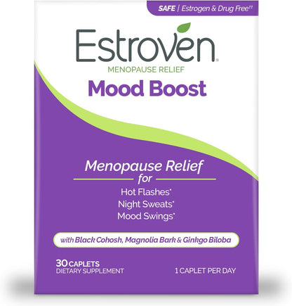 Estroven Mejora el estado de ánimo para el alivio de la menopausia - 30 unidades