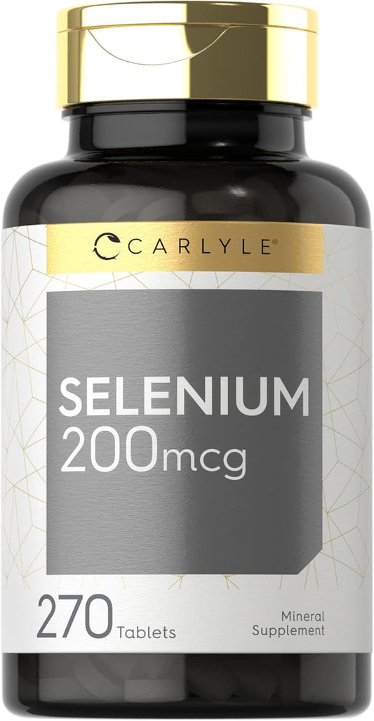 CARLYLE Selenium 200mcg 270 Tabletas