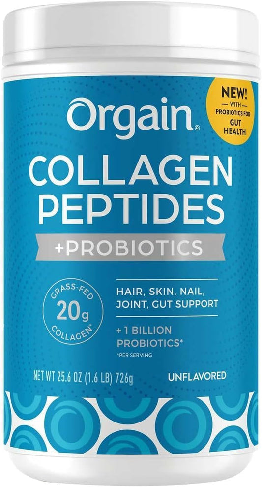 Orgain - Collagen Peptides + probiotico 20g, 726g