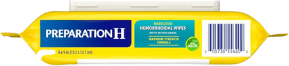 PreparationH - Medicated Hemorrhoidal wipes(maximum strength formula), 48 wipes
