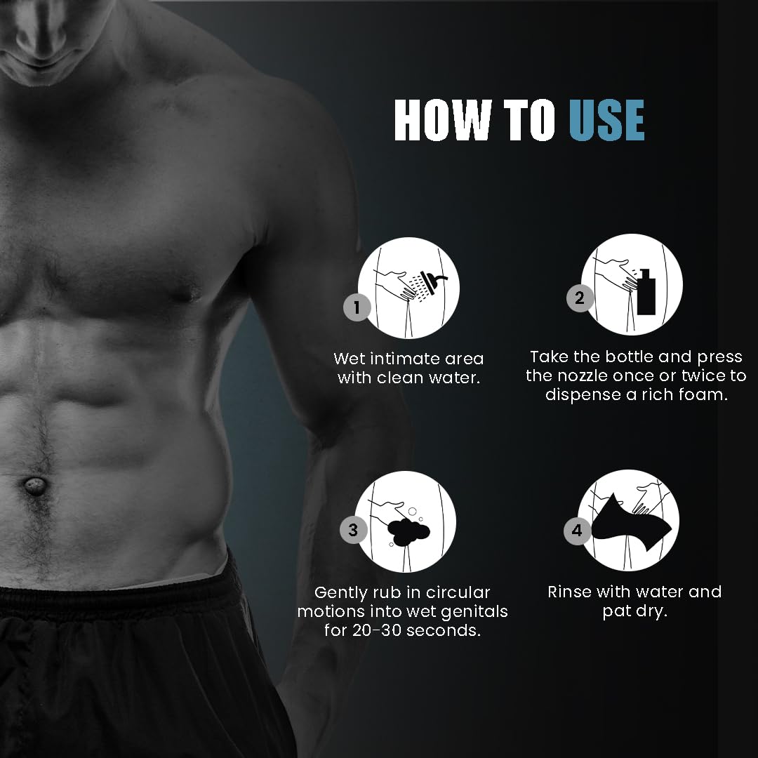 Skin Elements Lavado íntimo para hombres con aceite de árbol de té,  120ml