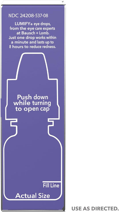 Bausch + Lomb - Lumify Gotas para los ojos para aliviar el enrojecimiento, 2.5ml