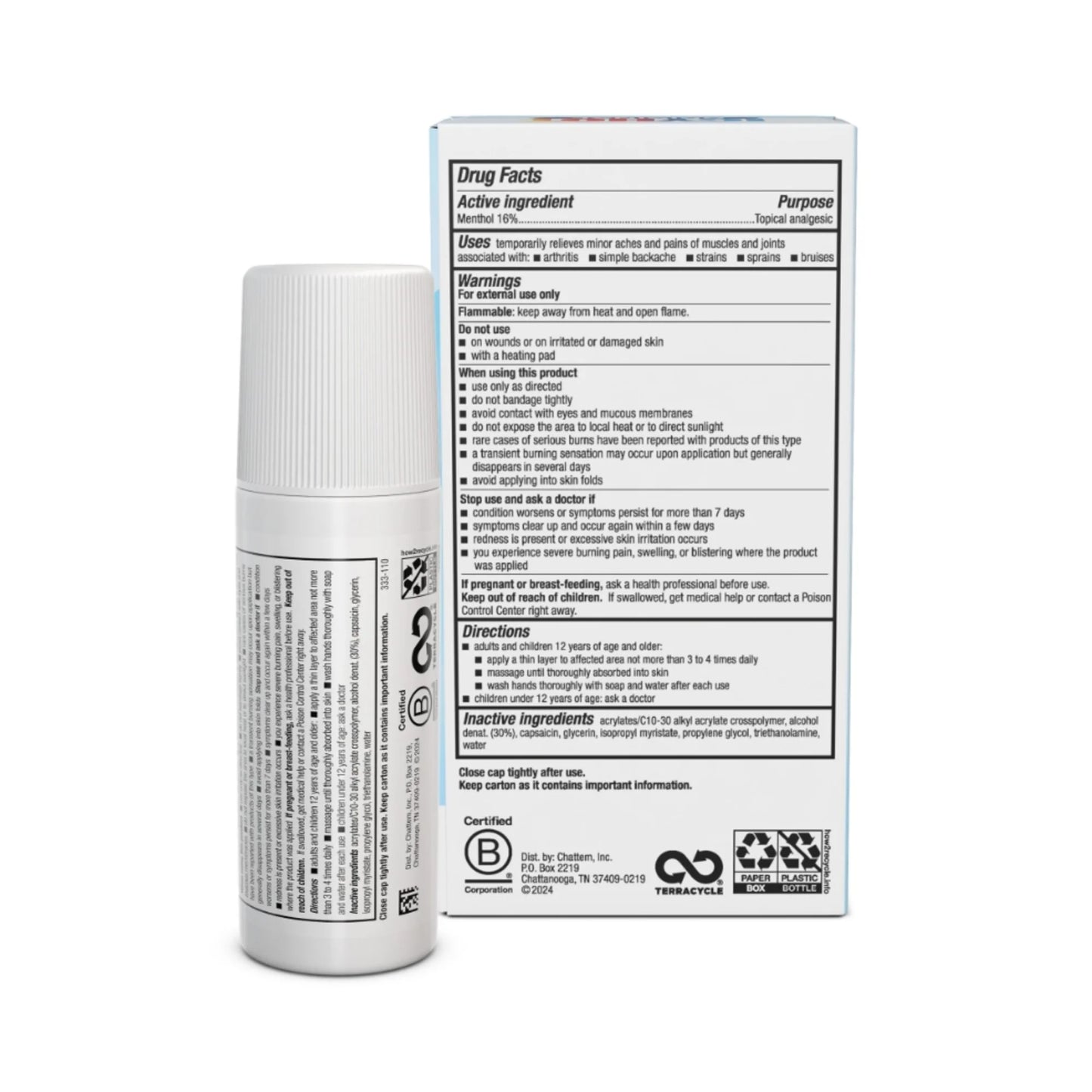 Icy Hot Líquido para aliviar el dolor con aplicador 73ml