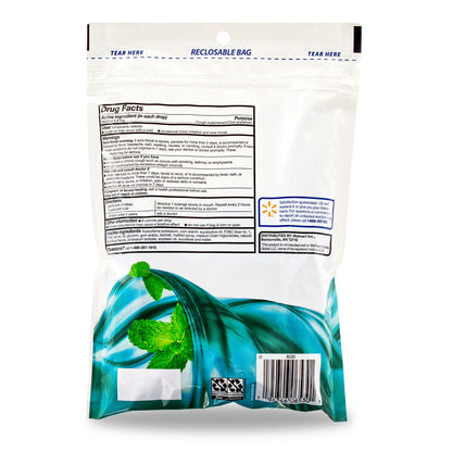 Equate Pastillas para la Tos con Mentol sin Azúcar para Aliviar el Dolor de Garganta y la Tos, 70 unidades