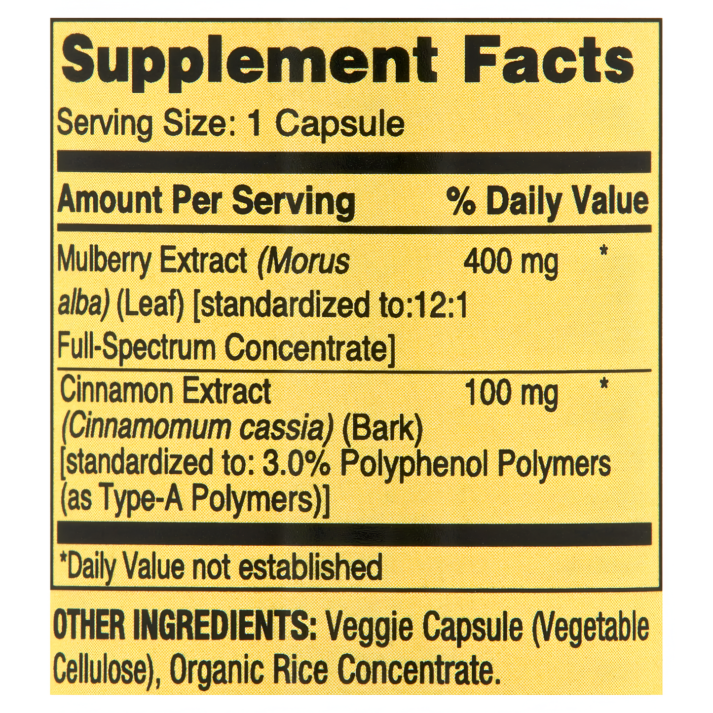 Blood Sugar Support , 30 capsulas vegetarianas - Spring Valley
