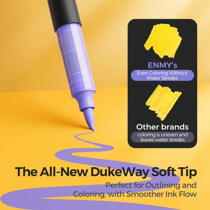 ENMY - Rotuladores de pintura acrílica, 36 colores