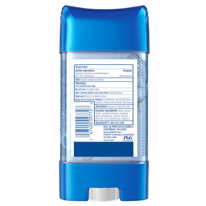 Gillette Antitranspirante y desodorante para hombres 107gr.