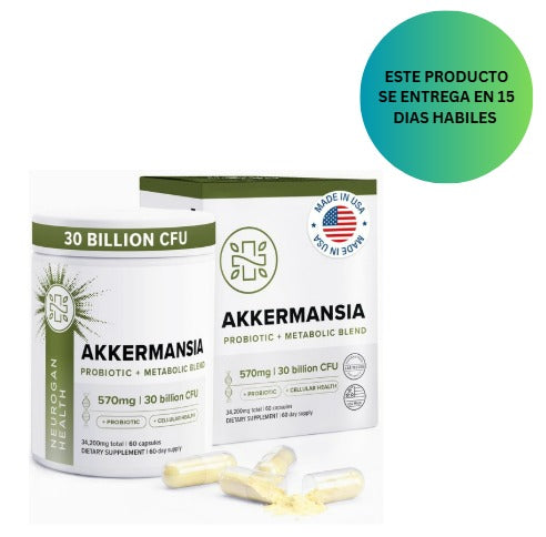 Neurogan Akkermansia Muciniphila, 60 Capsulas