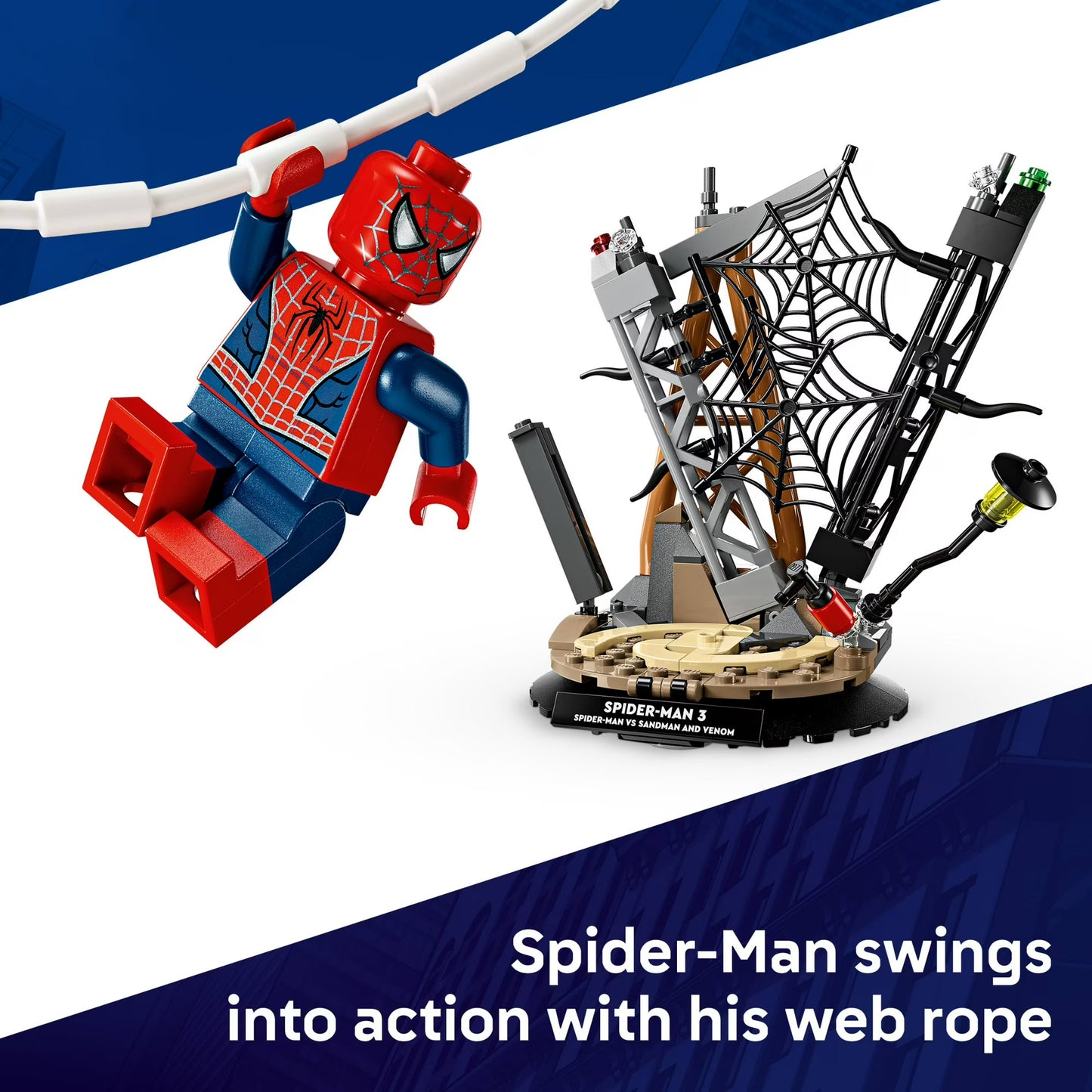 LEGO Marvel Batalla Épica: Spider-Man vs. Sandman - A partir de 9 años - 76334