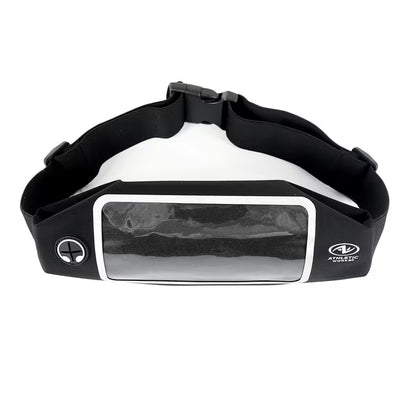 Athletic Works Cinturón de Running con Ventana para Funcionamiento Completo con Pantalla Táctil Del Teléfono con Cinturón Ajustable
