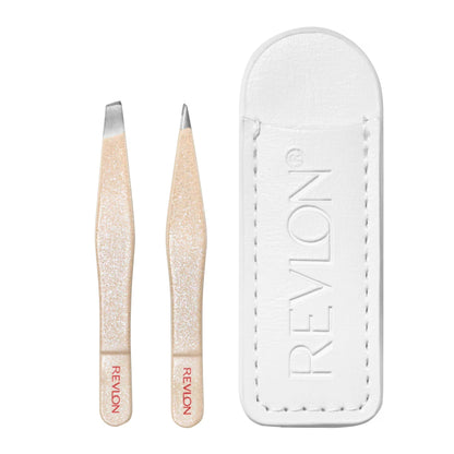 Revlon Designer Series - Pinzas Inclinadas y Puntiagudas de acero inoxidable