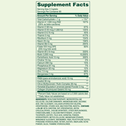 Spring Valley - Hair, Skin & Nails , 240 capsulas