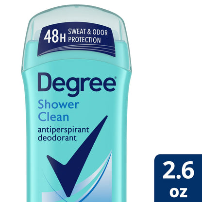 Degree Desodorante Antitranspirante Original Ducha Limpia 48H Odor Protection para Mujeres, 74g