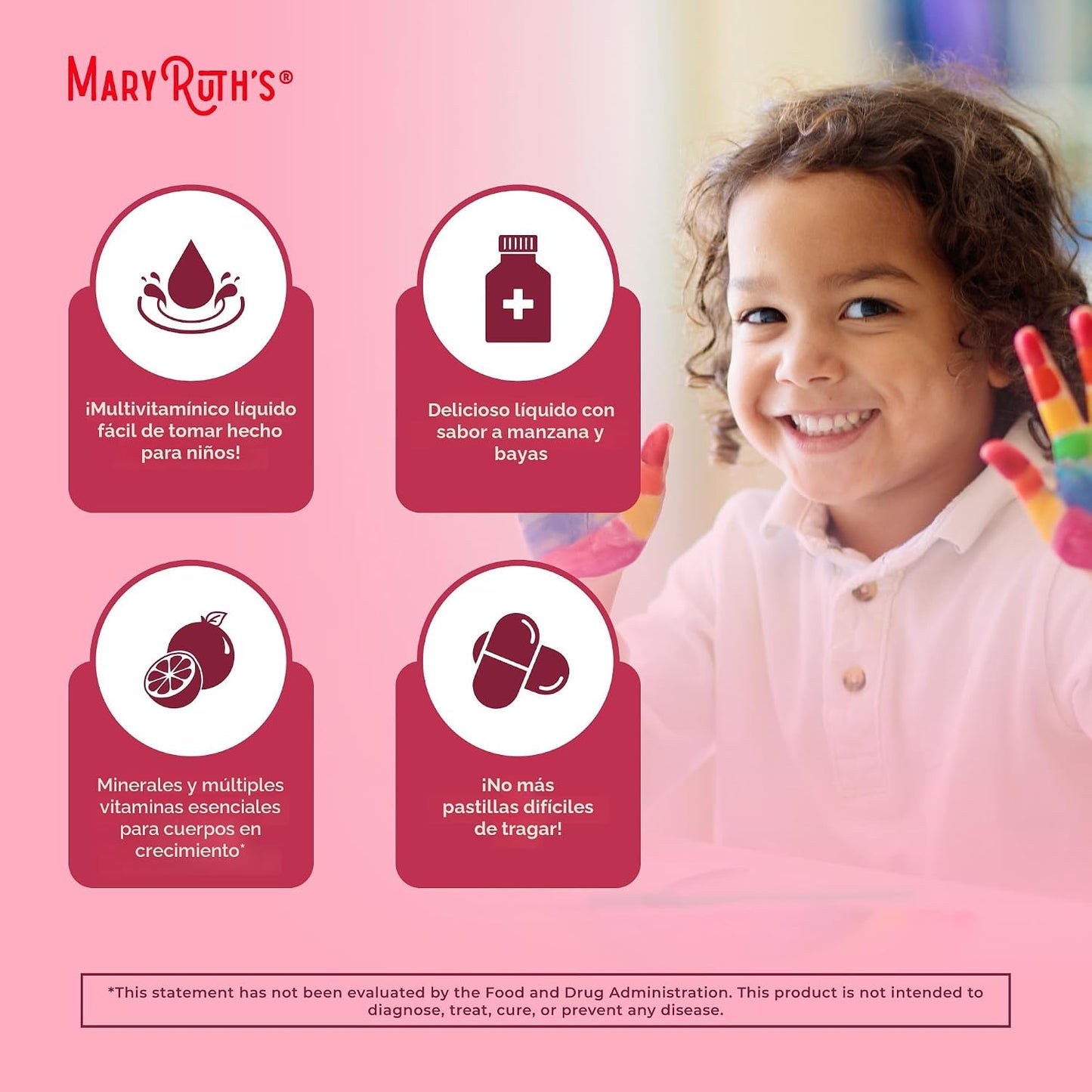 MaryRuth's Kids Liquid Morning Multivitamin | 450ml