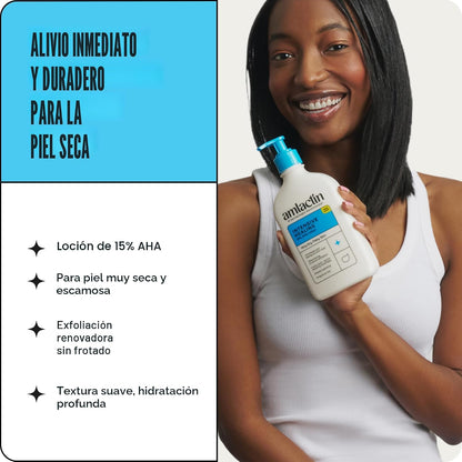 AmLactin Loción corporal intensiva curativa, 400gr