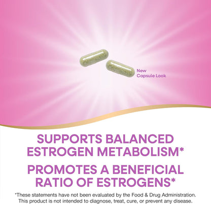 Nature's Way DIM-plus fórmula metabolismo de estrógeno, 120 cápsulas