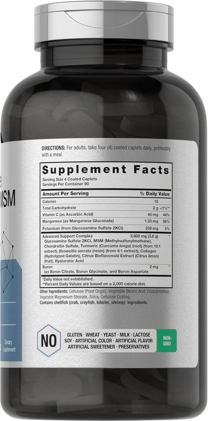 Horbäach Glucosamina condroitina MSM | 3600 mg | 360 comprimidos