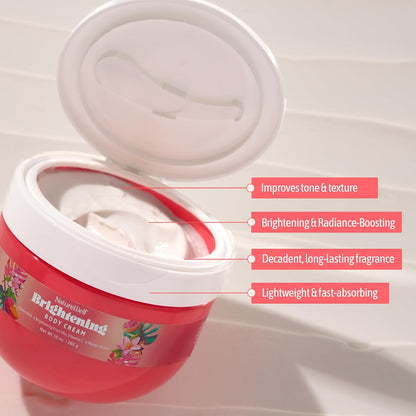 NATURE WELL Crema corporal iluminadora, 283g