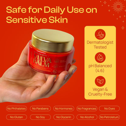 Bálsamo para la vulva Vaginal  Femyth  - hidratante vaginal para la sequedad, picazón e irritación - Crema hidratante para la vulva, ideal para la menopausia y el posparto.80 gr.