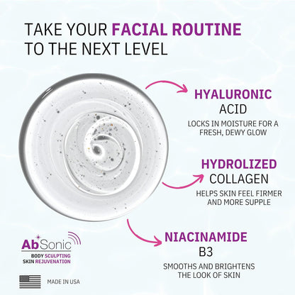 Absonic Gel conductor facial antienvejecimiento Glow, 250 ml