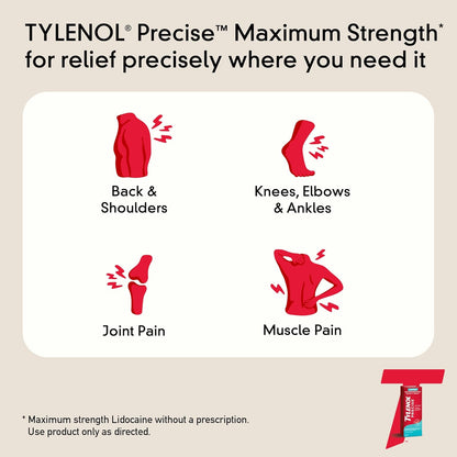 Tylenol precise cooling crema analgésica 113g