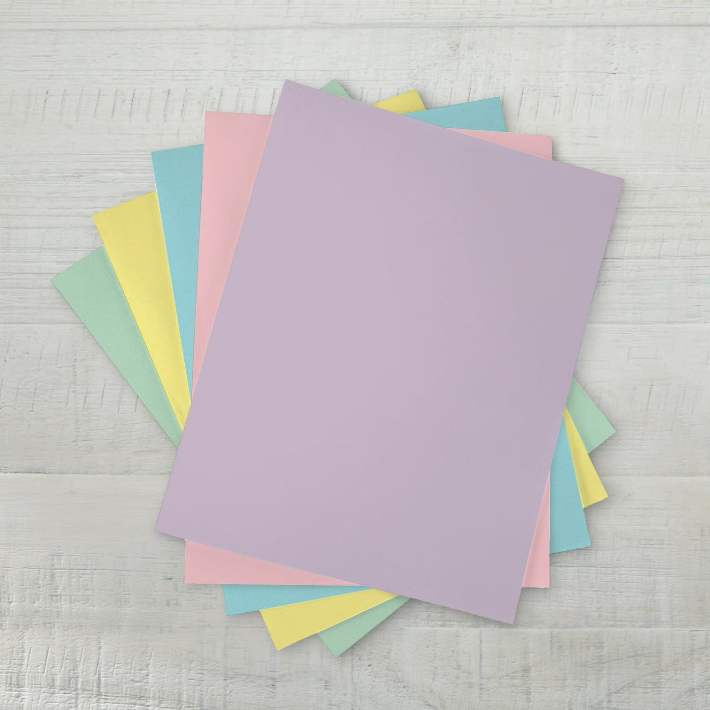 Papel para fotocopiadora Pen+Gear de colores pastel surtidos, 8.5" x 11", 20 lb, 150 hojas